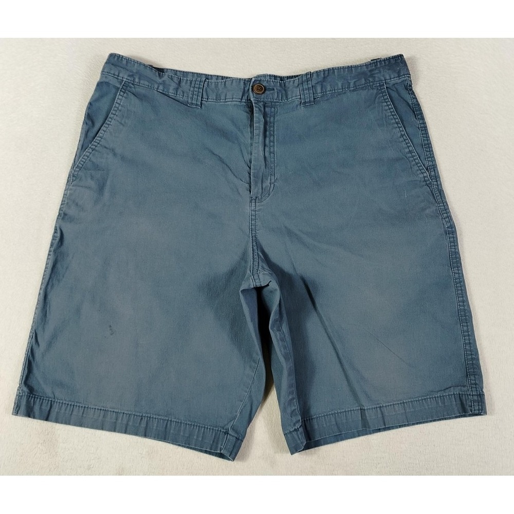 Magellan Outdoors Shorts Mens 36 Blue Chino Stretch‎ Outdoor Hiking Gorpcore